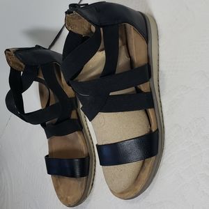 Croft & Barrow Black Sandals